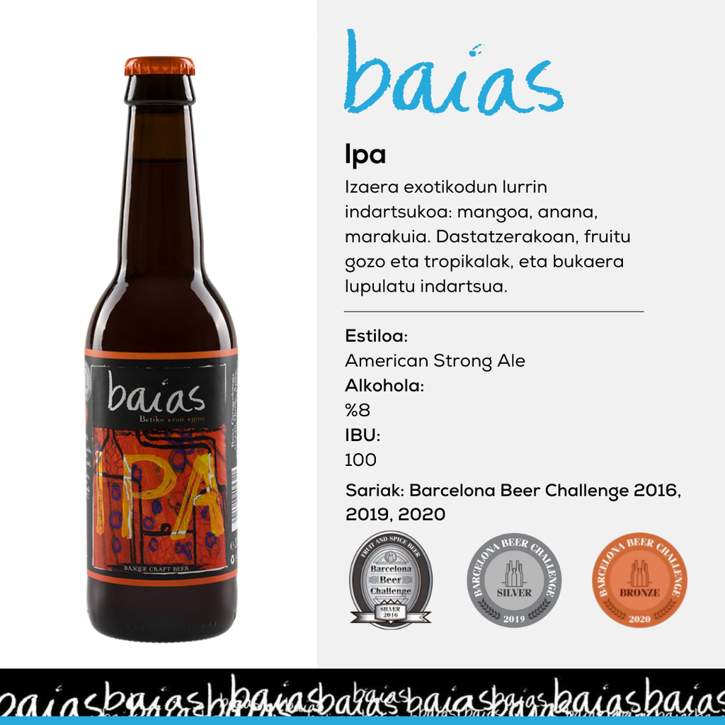IPA (Imperial IPA) - Baias