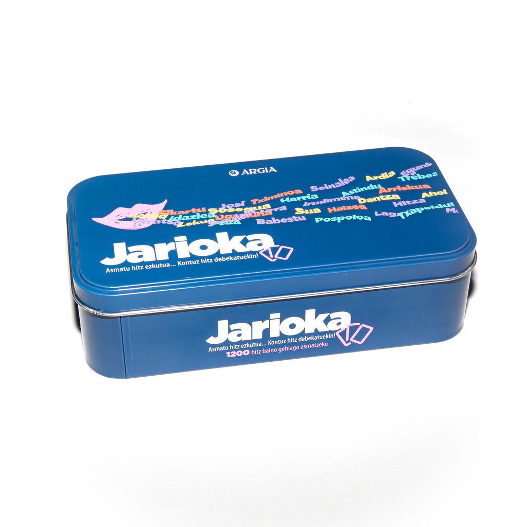 Jarioka. Asmatu hitz ezkutua…
