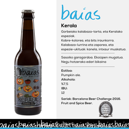 [ELI_1011] KERALA (Pumpkin Ale) - Baias