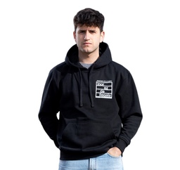 [ELI_1019] INOR EZ DA ILEGALA sudadera txanoduna, beltza